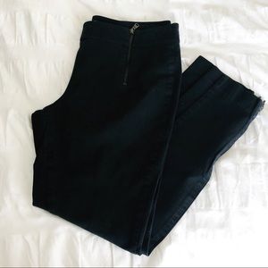 Ankle zip pants